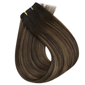 hair weft sew in